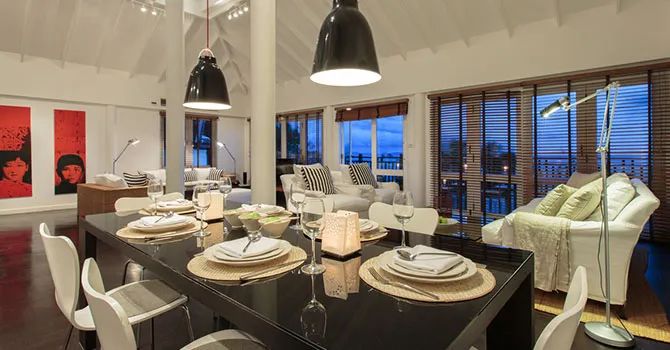 Baan Hansa  Living and Dining Area 