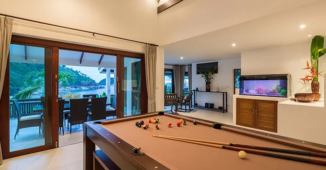 Secret Beach Villa  Living Room