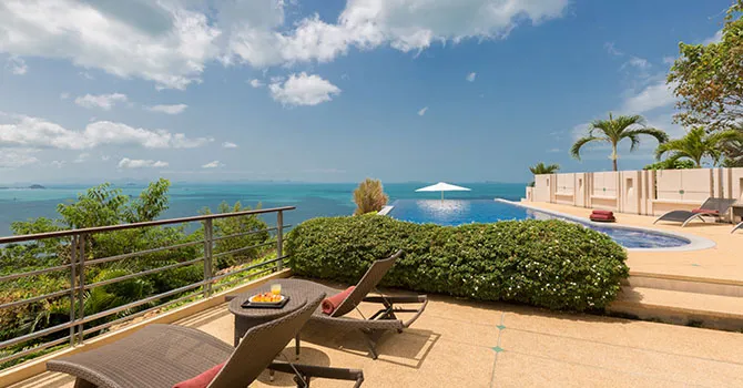 Villa Akira  Pool Deck 