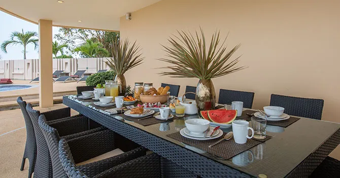 Villa Akira  Outdoor Dining Table