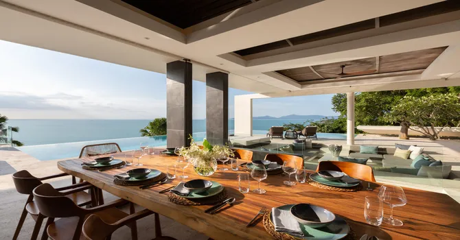 Villa Celadon  Dining Area