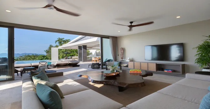 Villa Celadon  TV Room