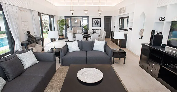 Villa Champak  Living Room