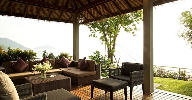 Headland Villa 5  Outdoor Sala