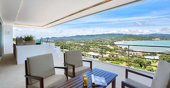 Serene Penthouse  