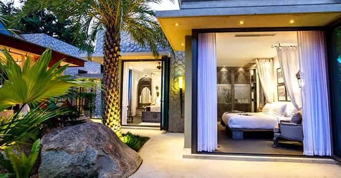 Villa in the Garden on the Rocks  Villa on the rocks