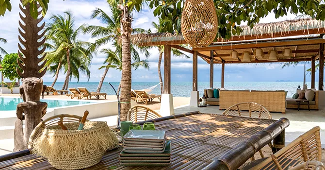 Kya Beach House  Dining