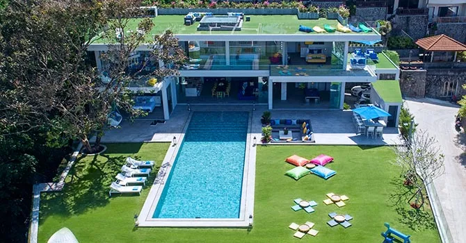Villa Enjoy  Aerial  View