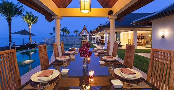 Villa Sila  Alfresco Dining