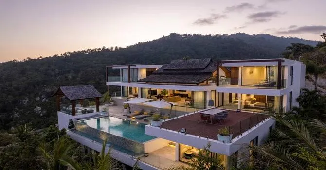 Ariya Residences Lamai A20  Aerial shot