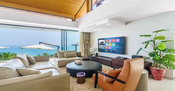 Ariya Residences Lamai A20  Living area