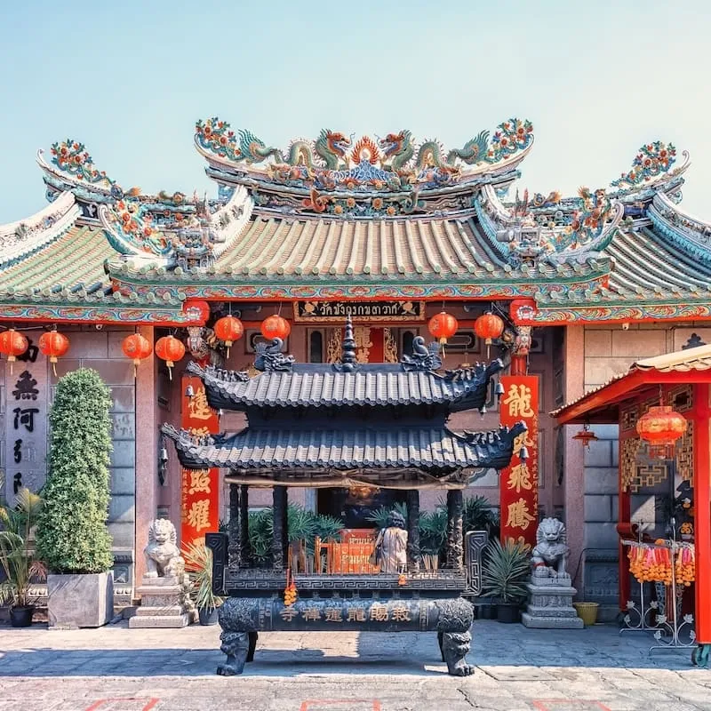 Best Chinese Temple to Worship in Thailand