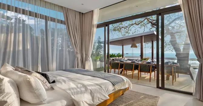 Kove Samui Beachfront Villa A  Bedroom 1