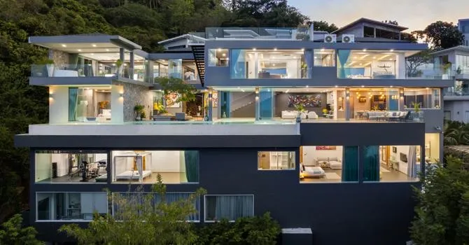 Moonstar Villa  Aerial shot