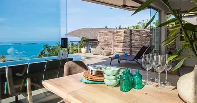 Villa Lanta  Dining Area