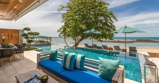 Suma Villa  Outdoor Living area
