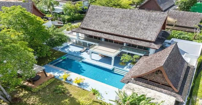 The Park Villa No. 6  Aerial shot