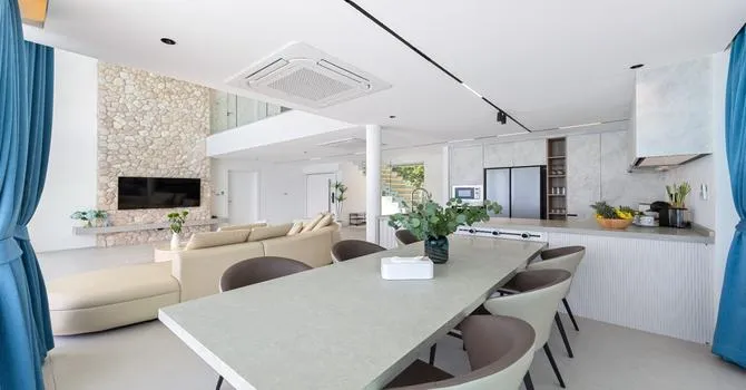 The Wave 2 - Modern sea view 5 bedroom  Kitchen
