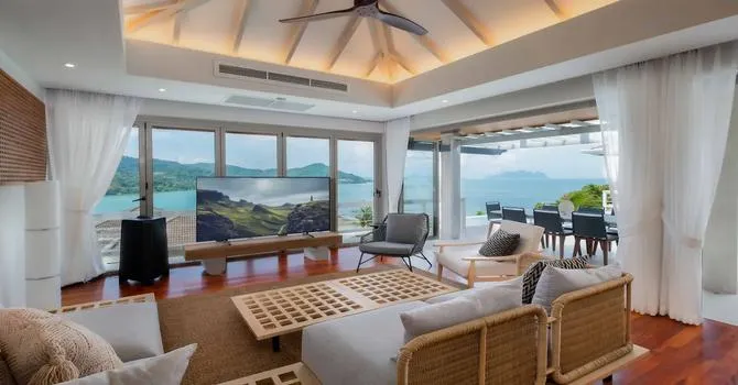 Villa A Vora Mar  Living area