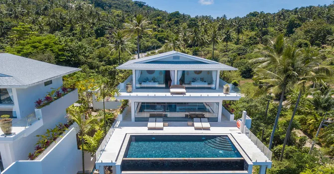 Villa Blue Butterfly  