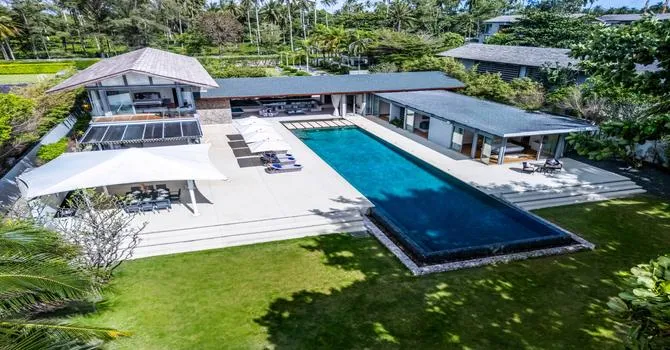 Villa Cielo  Aerial shot
