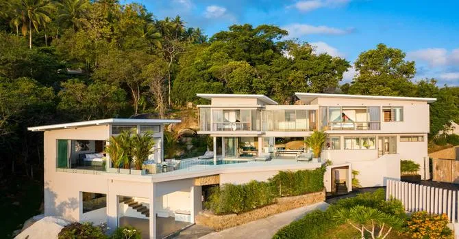 Villa Maji  Aerial shot