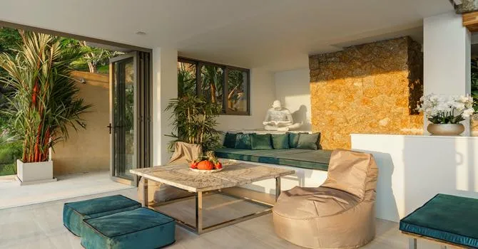 Villa Maji  Living area