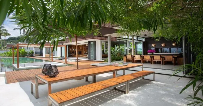 Villa Malouna  Living 