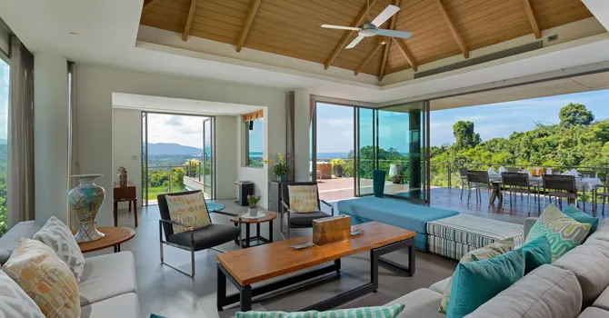 Villa Suriyan  Living Room