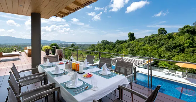 Villa Suriyan  Dining Table