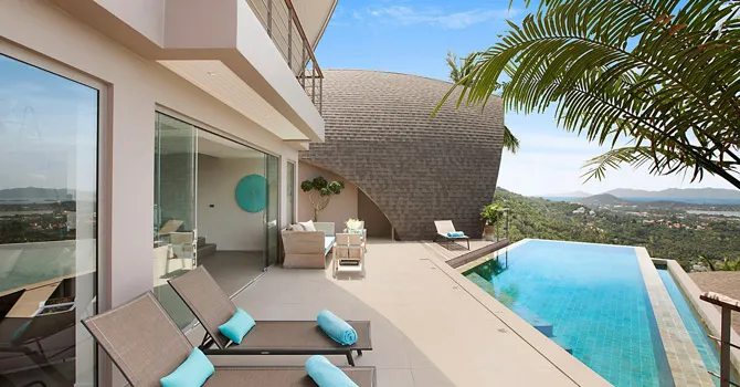 Villa Tao  Living area