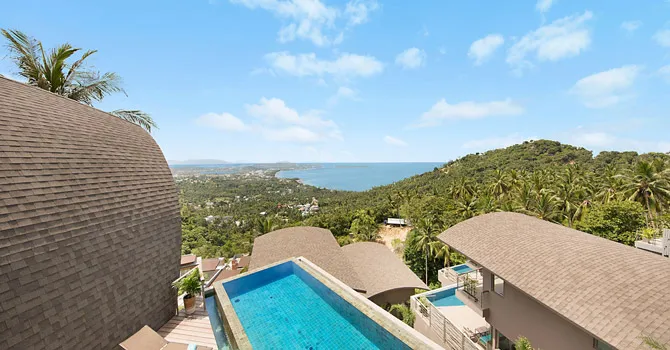 Villa Tao  Aerial Shot 1