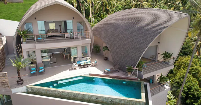 Villa Tao  Aerial Shot 2