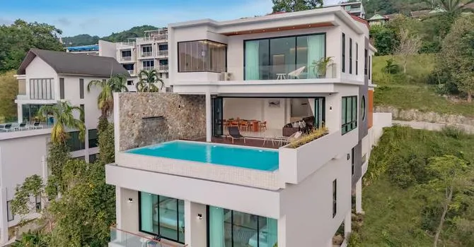 Villa Yona  Aerial shot