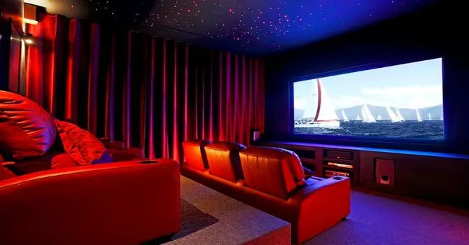 Zamani & Zereno  Villa Zamani - Movie room